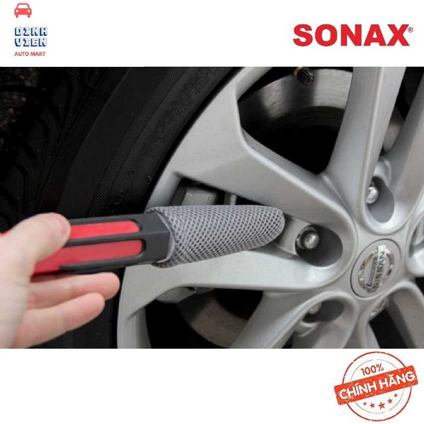 Cây Cọ Vệ Sinh Vành Mâm SONAX 417541 Wheel Rim Brush Ultra-Soft làm sạch các vết bẩn mâm vành nhanh chóng và hiệu quả.