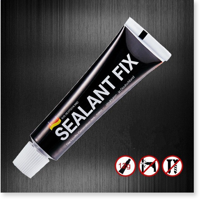 Keo dán siêu chắc ✳️   Keo siêu chắc Sealant Fix tuýp lớn 40G, dùng để dán các kệ inox mà không cần khoan 5027