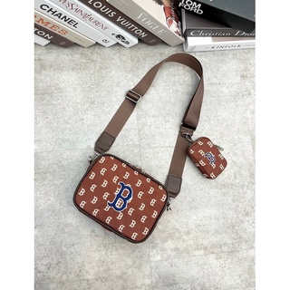 Túi đeo chéo MLB Monogram JQD Crossbody Bag B470 hàng xuất dư siêu đẹp.