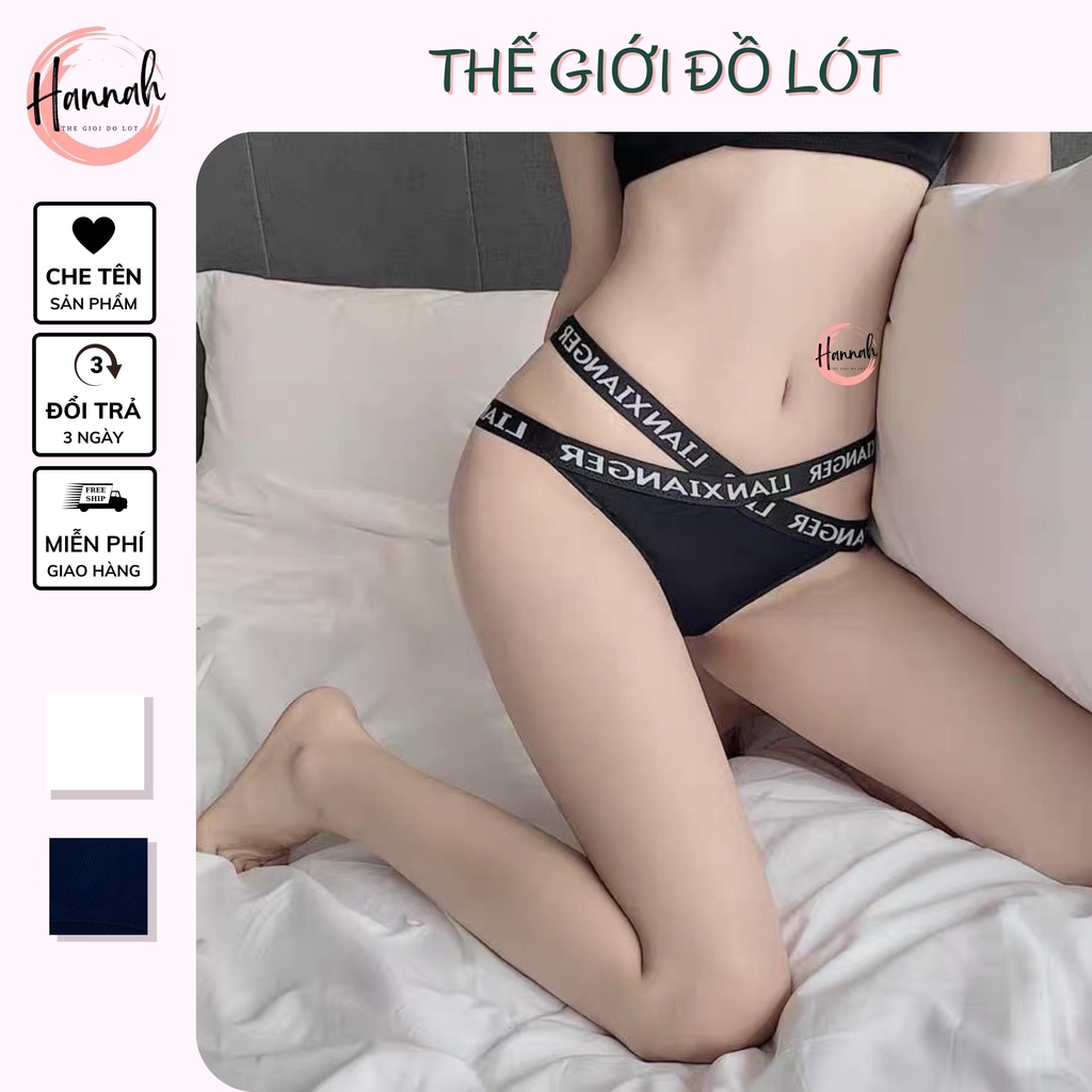 Quần lót cạp X sexy đan dây sexy gợi cảm cuốn hút chất liệu cotton cạp hếch cao HANNAH SECRET K8856 | WebRaoVat - webraovat.net.vn