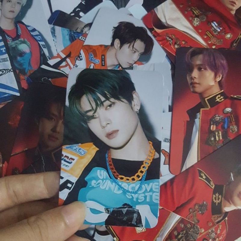 36 Lomo card ảnh giấy bo góc in 2 mặt NCT 127 - The Final Round có chữ ký mặt sau