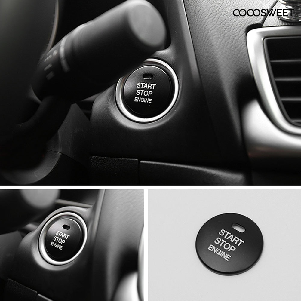 Lễ hội🚚🚚 Ốp trang trí nút khởi động cho xe hơi Mazda Schedule cx-3-4-5 Tesso