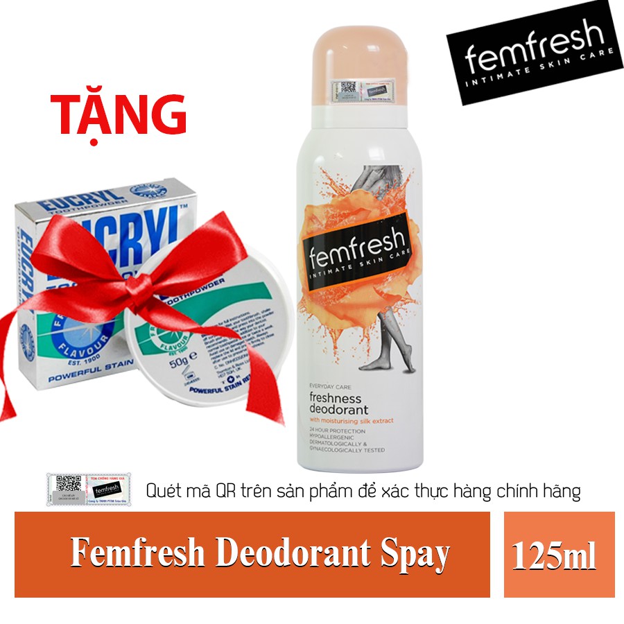 [Tặng Kem Trắng Răng Eucryl] Dung dịch vệ sinh phụ nữ Femfresh Anh Quốc Soothing Wash 250ml (Hàng chính hãng)