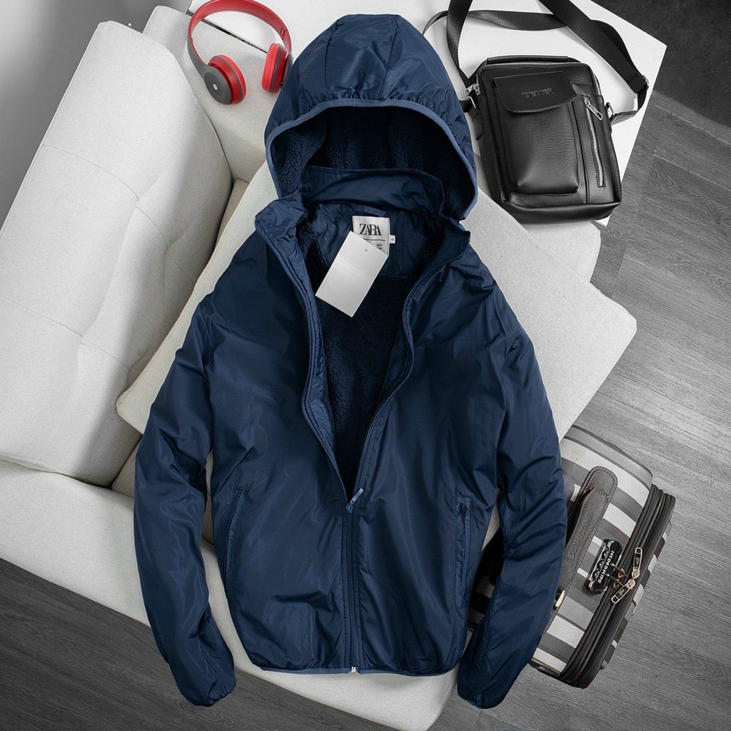 BÁN SỈ ÁO GIÓ NAM LÓT LÔNG CỪU ZZ KÈM MŨ | BigBuy360 - bigbuy360.vn