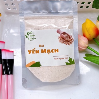 Bột Yến Mạch nguyên, dưỡng trắng da, giảm mụn, dưỡng ẩm, giảm mụn đầu đen