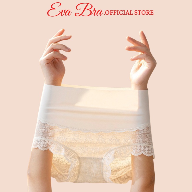 Quần Gen Bụng Phối Ren Eva Bra Cotton Cao Cấp Thon Gọn Nâng Mông Siêu Co Giãn QP290