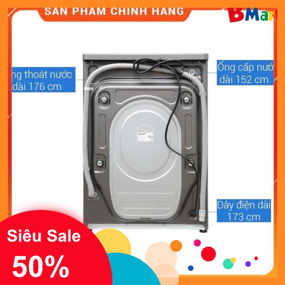 [ FREE SHIP KHU VỰC HÀ NỘI ] Máy giặt Panasonic cửa ngang 9 kg NA-V90FX1LVT  - BM NEW
