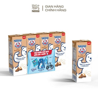 Thùng 48 hộp sữa Nestlé Gấu socola Thụy Sĩ (48x180ml)