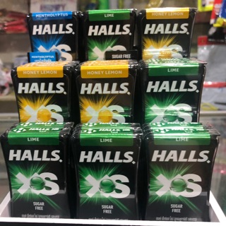 Kẹo Ngậm Halls XS Vị Bạc Hà 15g