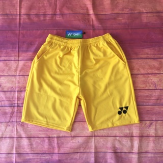 Quần Short Cầu Lông YONEX Màu Vàng