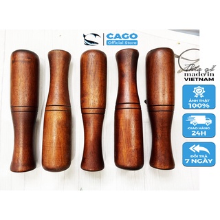 Chày Cối - Chày Dặm Bằng Gỗ Tự Nhiên Loại Dài - Chính Hãng CAGO