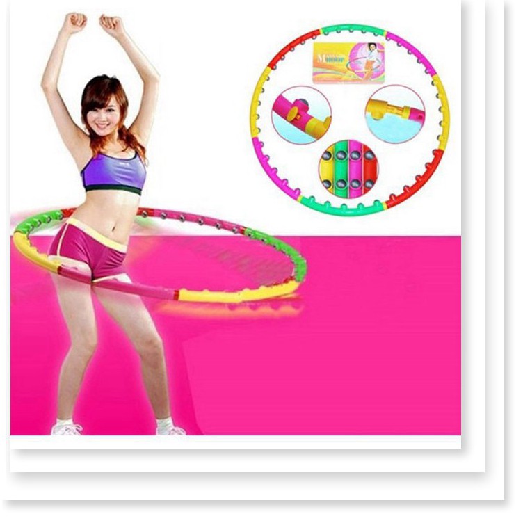 Vòng Lắc Hoạt Tính MASSAGE Gỉam Eo HULA HOOP