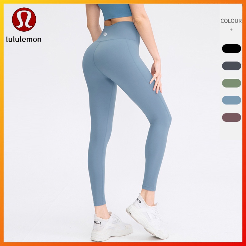 Lululemon Quần Legging Thể Thao Co Giãn Thoáng Khí Thoải Mái Mẫu 02341