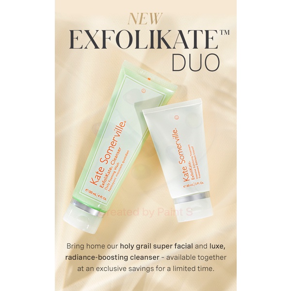 KATE SOMERVILLE 🏆 Sữa rửa mặt ExfoliKate® Cleanser Daily Foaming Wash