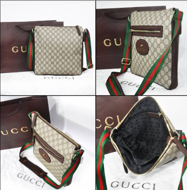 Túi Xách Da Gucci 9018 Thời Trang Cho Nam