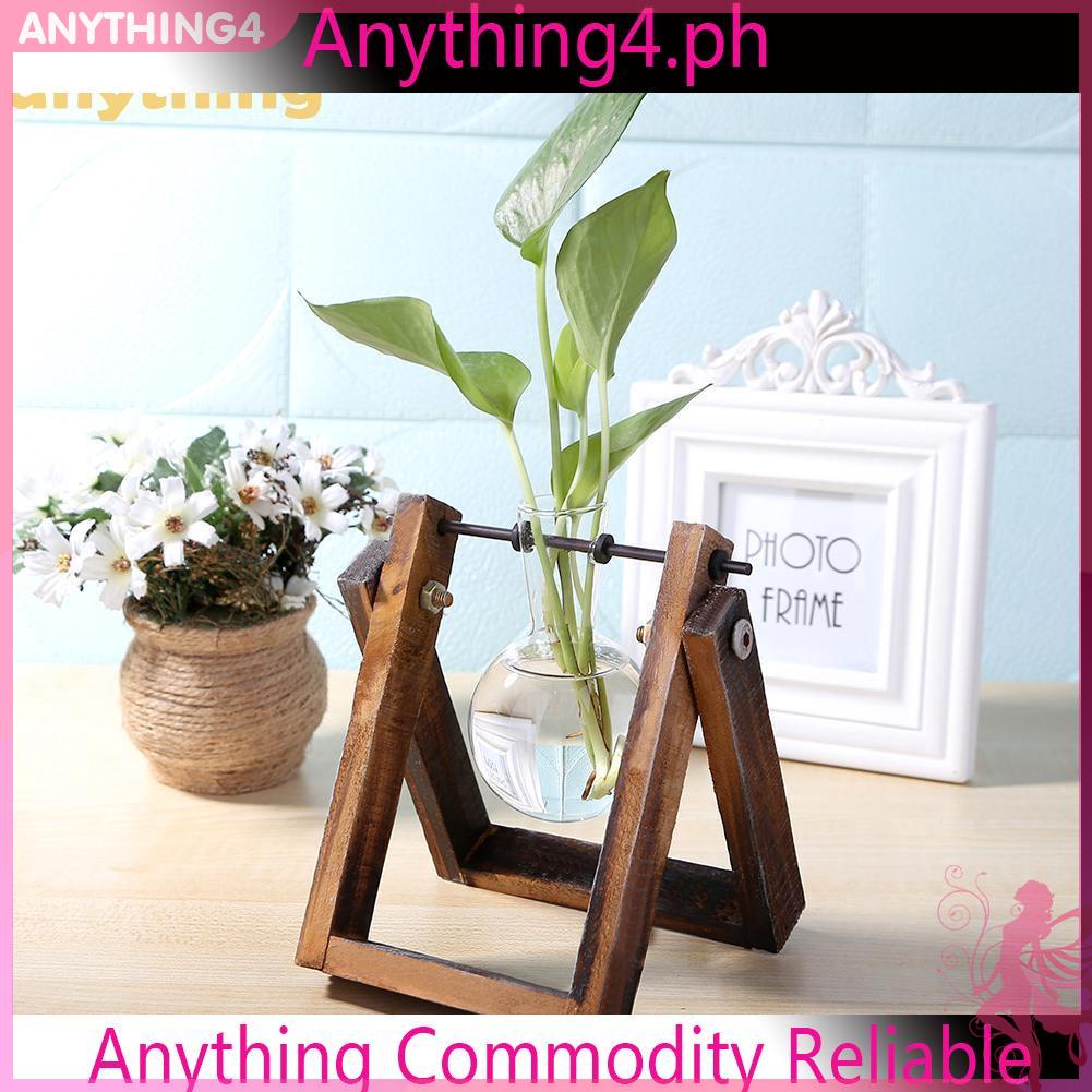 Chậu hoa bằng gỗ kèm khay gỗ