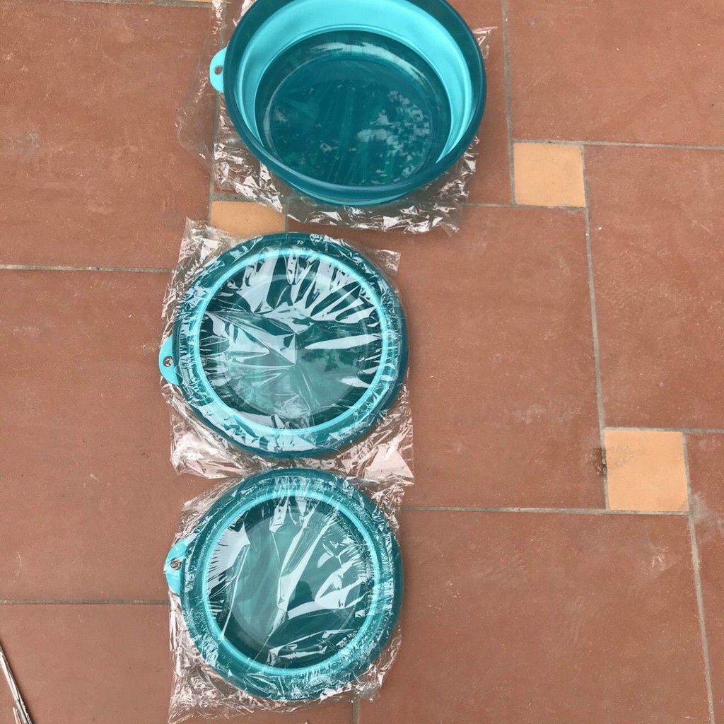 thau trộn mồi silicon gấp gọn sản phẩm bền