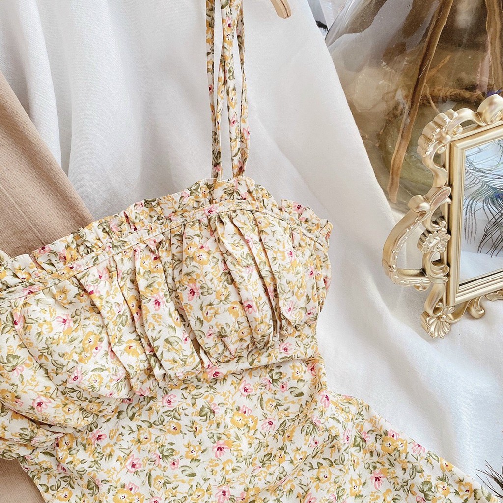 Váy 2 Dây, Đầm Maxi Đuôi Cá Chất Voan 2 Lớp Cao Cấp Gợi Cảm Quyến Rủ Cho Mùa Hè Năng Động. | BigBuy360 - bigbuy360.vn