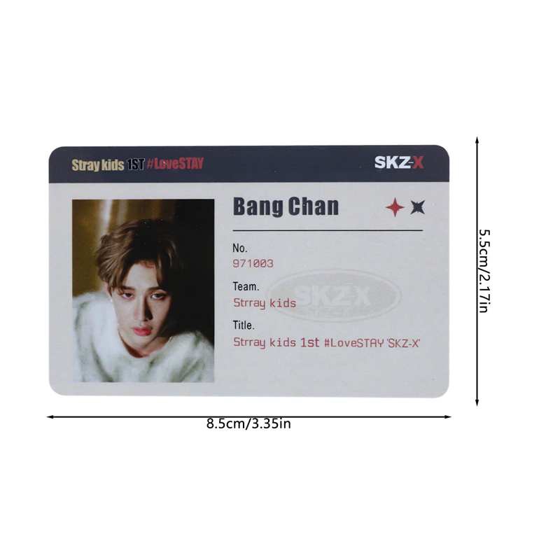 Bộ Sưu Tập Ảnh Thẻ Hình Nhóm Nhạc Kpop Stray Kids