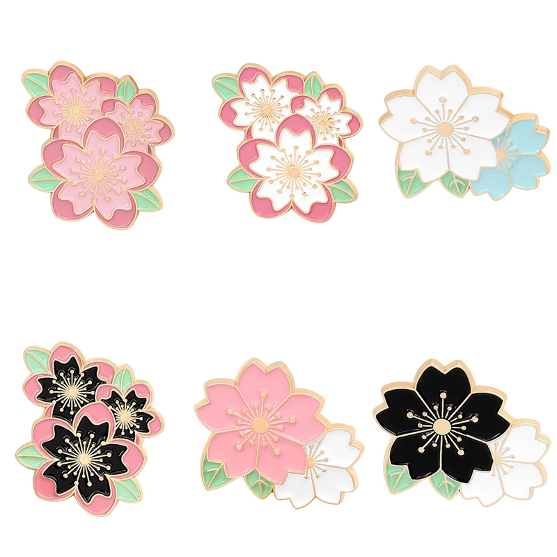 Ghim Cài Áo Hình Hoa Hồng Đen Thời Trang Cho Nữ