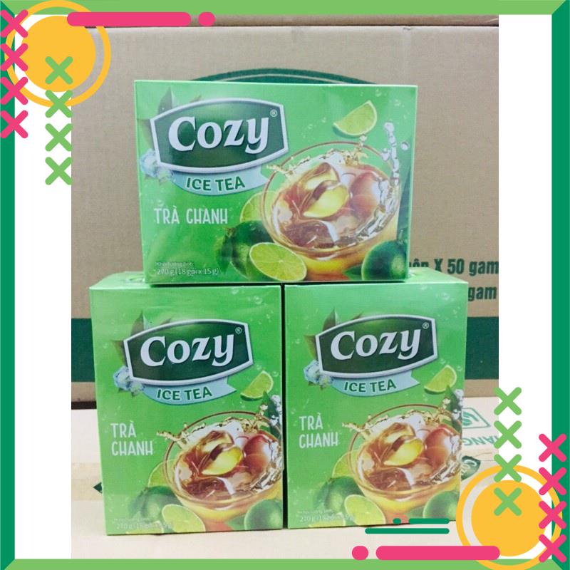 Trà Cozy IceTea các Hương Đào-Chanh-Sâm Bí Đao-Chanh Hương Nhài-Vải-Matcha Trà sữa 3in1- Gừng | BigBuy360 - bigbuy360.vn