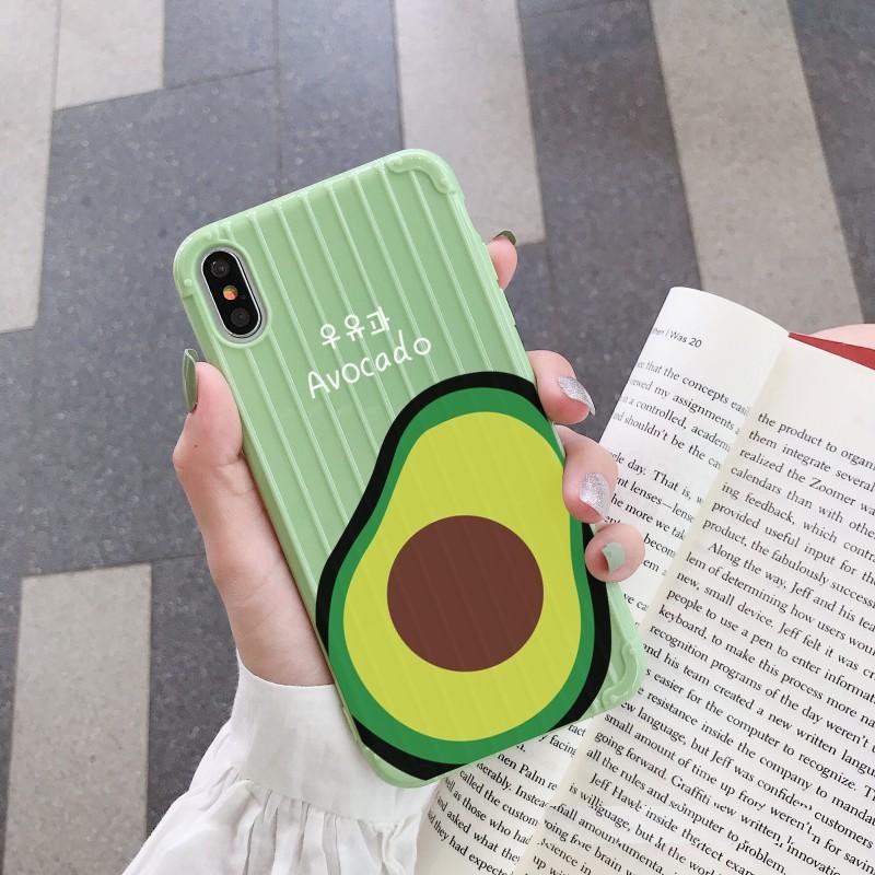 [ IPHONE ] Ốp Lưng Sọc Nổi Hoa Quả - S001 | BigBuy360 - bigbuy360.vn