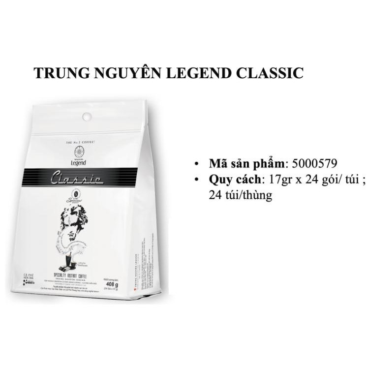 [Mã GROSALE giảm 10% đơn 150K] Cà phê hòa tan Trung Nguyên - Classic