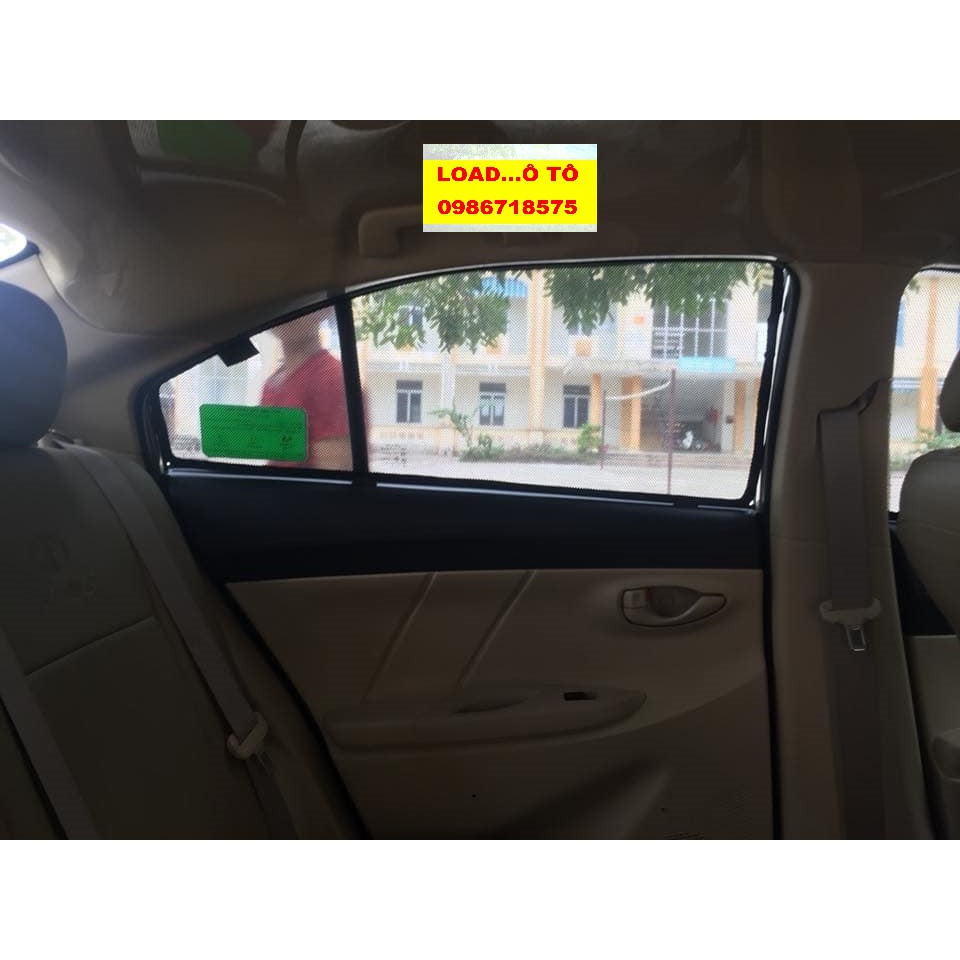 Rèm Che Nắng Nam Châm Loại 1 Toyota Vios 2014-2018 cao cấp
