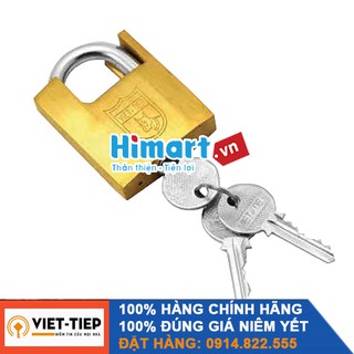 Khóa treo bằng đồng bấm chống cắt Việt Tiệp 01525