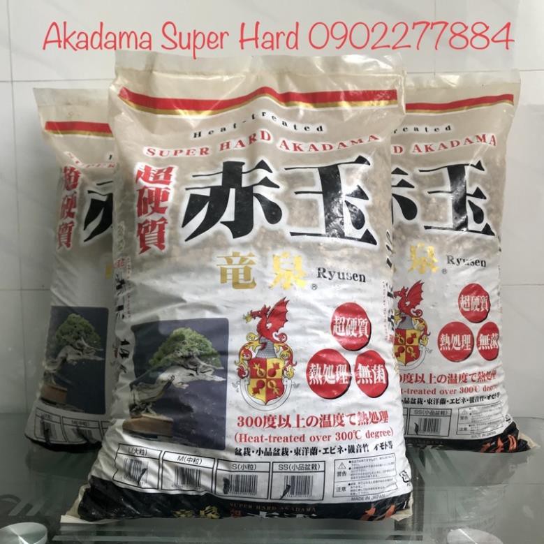 AKADAMA - Super Hard - Nhập Nhật nguyên bao| Đất nền cao cấp trồng thuỷ sinh, sen đá, bonsai