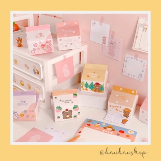 Set 230 tờ giấy note hình hộp sữa cute