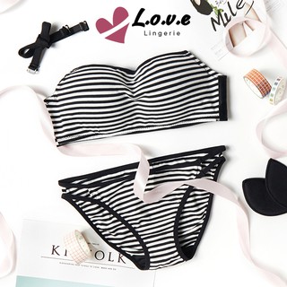 Set cotton cúp ngang kèm mút rời