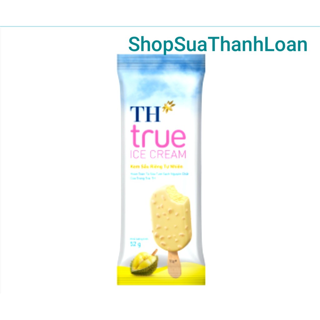 [GIAO NOWSHIP] Kem Que TH true ICE CREAM Các Loại 52g