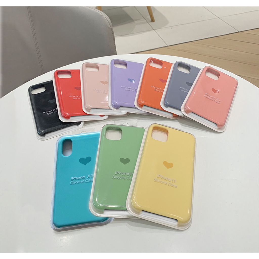 Ốp lưng iphone chống bẩn Tim 5/5s/6/6plus/6s/6splus/7/7plus/8/8plus/x/xr/xs/11/12/pro/max/plus/promax - Awifi Case GT-B