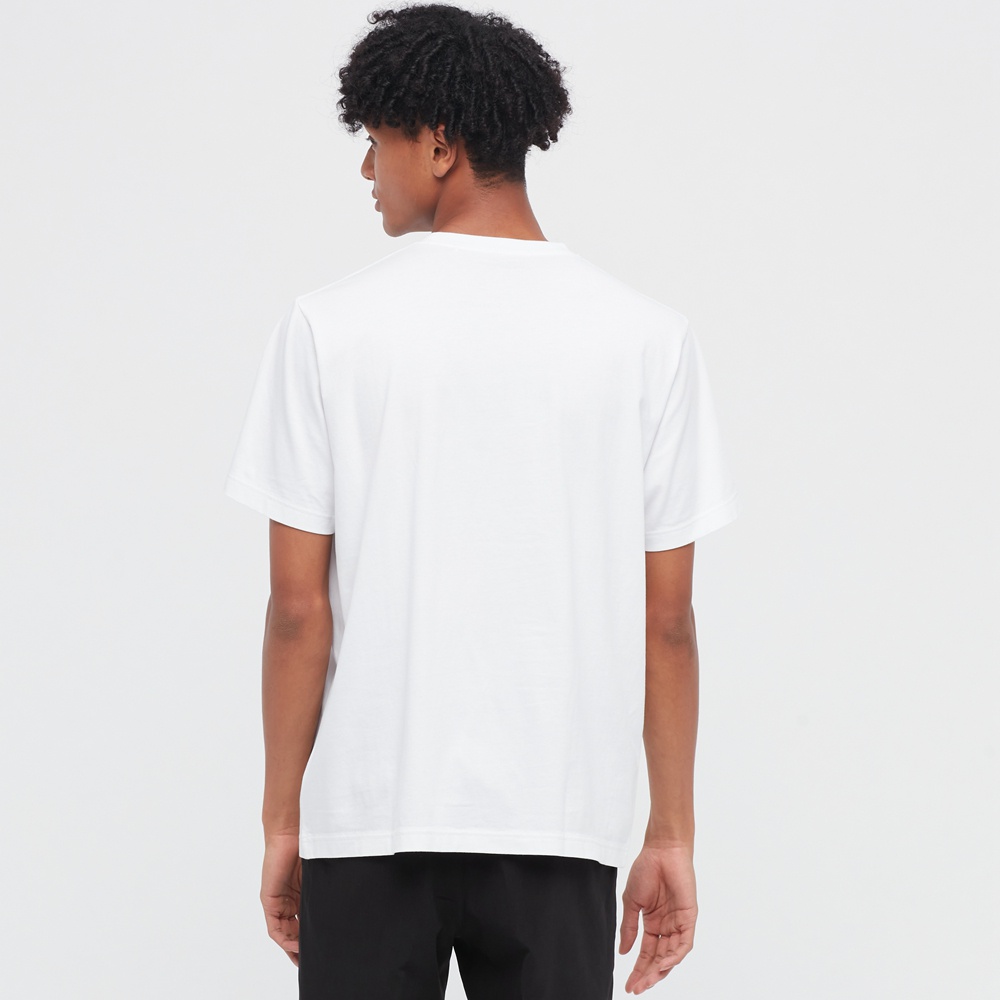 Áo thun Uniqlo 446363 tay ngắn in hình Keith Haring