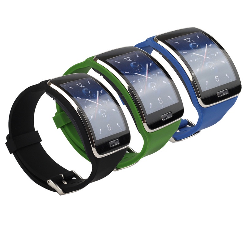 Dây Đeo Thay Thế Bằng Silicone Cho Đồng Hồ Thể Thao Samsung Gear S R750/SM-R750