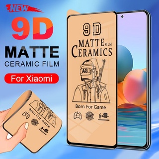  Full Màn HD và Nhám Chống Vân Tay Phim gốm mềm Miếng dán màn hình Cho Xiaomi Redmi Note 14 13 12 11 10 11S 10S 9S 7 Pro 9T 14C 13C 12C 10A 10C 9A 9C 8A K40 Mi 11T 10T 9T Poco F6 F5 14C F3 F4 M3 M4 M5 M6 X6 X3 GT X5 Pro+ X4 NFC Không kính cường lực 
