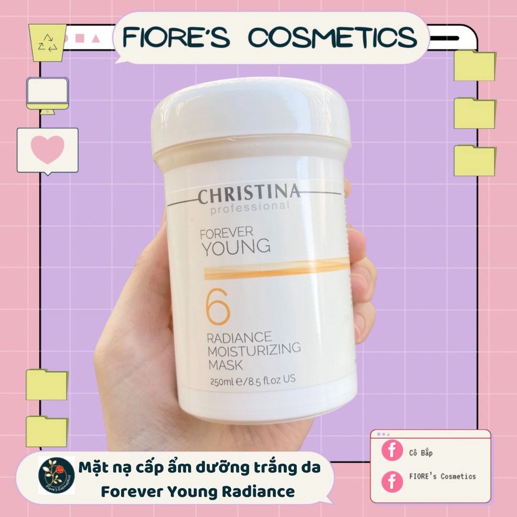Mặt nạ cấp ẩm & làm sáng da Christina Forever Young 6 Radiance Moisturizing Mask