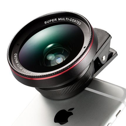 Bộ kính lens cho điện thoại góc rộng Wide Angle, Macro chất lượng 4K HD 0.6X Aturos LN01