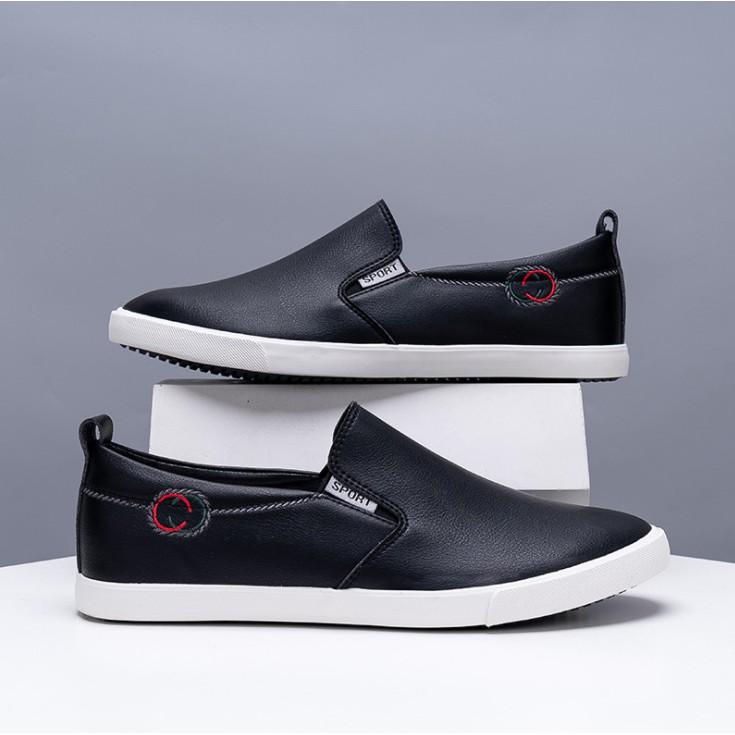 [THANH LÝ, LẺ SIZE] Giày lười nam - Slip on nam da - Mã A2195