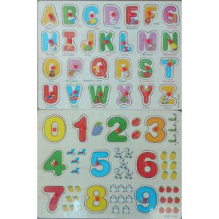 Combo 2 bảng chữ cái+ chữ số