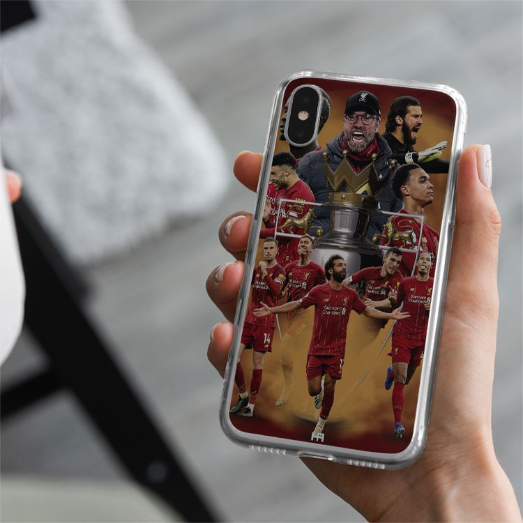 Ốp IP12 bóng đá liverpool ốp đt các cậu thủ liver cup ngoại hạng anh dành cho Iphone 5 đến 12 promax FOO20210228