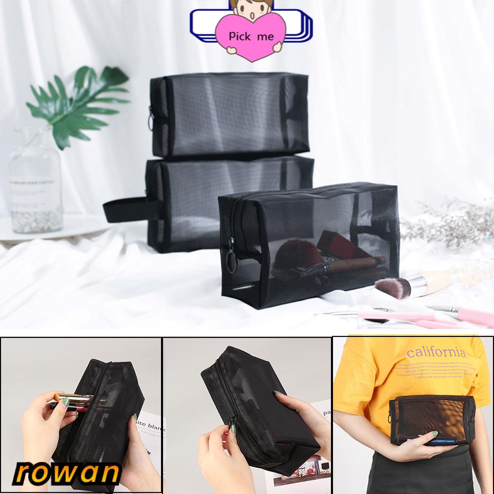 Túi đựng mỹ phẩm/ đồ trang điểm/ đồ dùng vệ sinh có dây kéo thích hợp đi du lịch cắm trại cho nữ