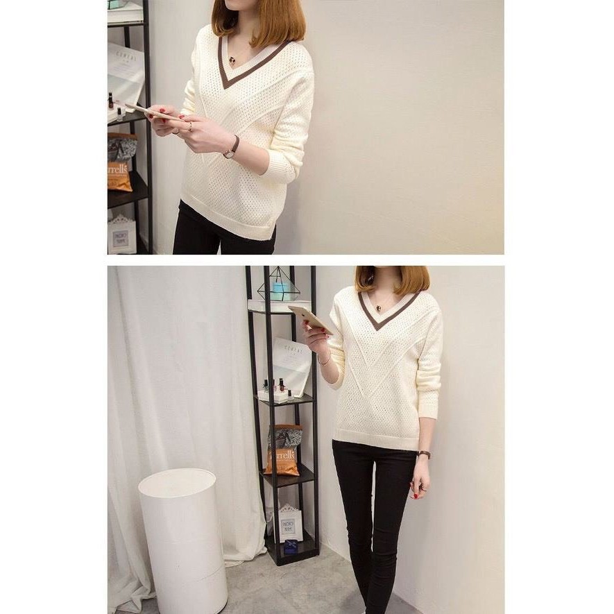 [Siêu rẻ] Áo len nữ hàng Quảng Châu cao cấp V0027 | BigBuy360 - bigbuy360.vn