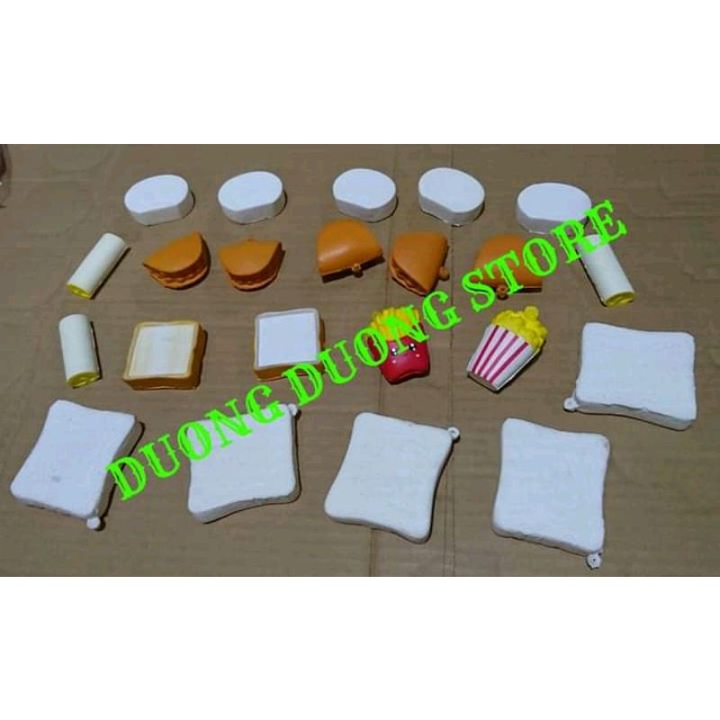 SQUISHY BÁNH MINI NHẬT NHIỀU LOẠI