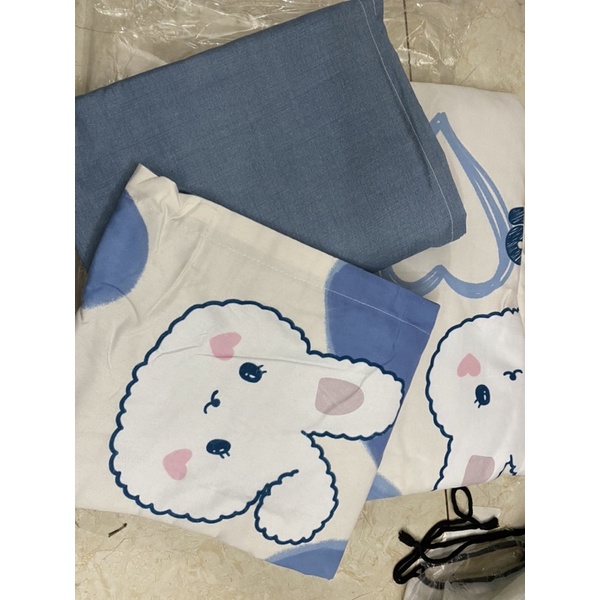 [ 15 Mẫu ] Set Bộ Vỏ Chăn Ga Cotton Poly Hoạt Hình Dễ Thương, Chất Liệu Vải Đanh Mát -shinbedding