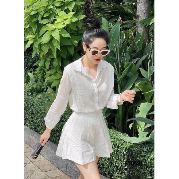 SET ÁO SƠ MI KÈM SHORT