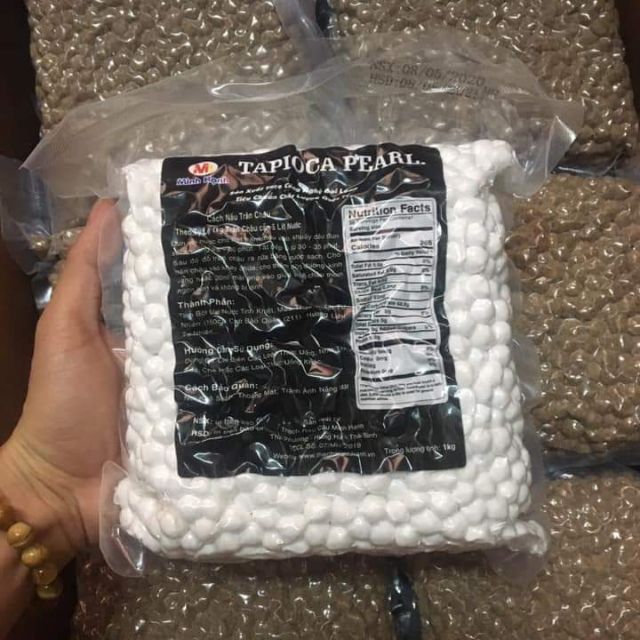 Trân châu trắng Minh Hạnh 1kg