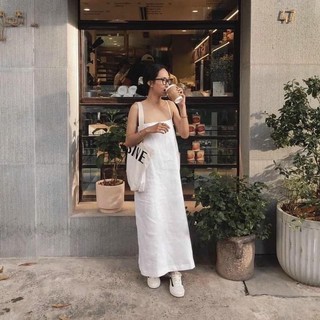 ĐẦM SUÔNG 2 DÂY LINEN