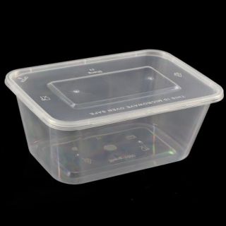 10 HỘP NHỰA CHỮ NHẬT 1000ML